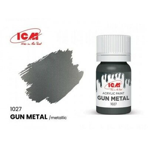 ICM  Acrylic Color Gun Metal 1027